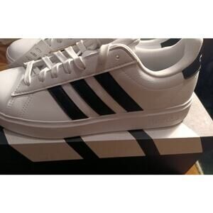 Size 8 - adidas Grand Court 2.0 White Black